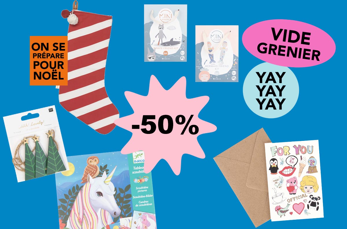 Toute la décoration anniversaire pas cher soldée à 50%