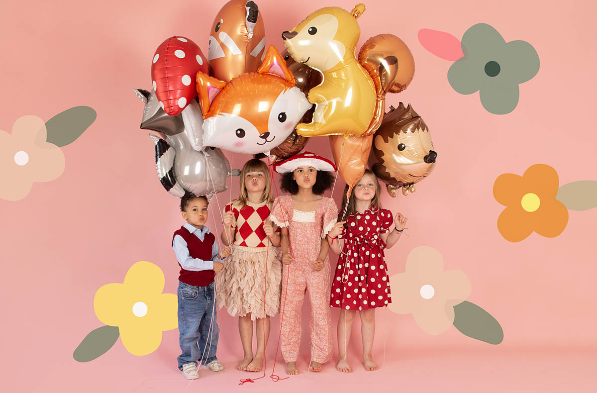 Decoration anniversaire enfant sur le thème des animaux