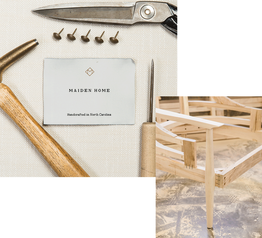 High Design, AmericanMade Furniture. Maiden Home