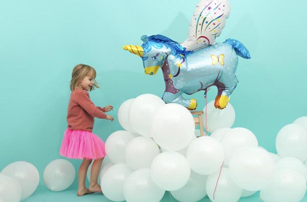 Unicorn decoration for 5th birthday