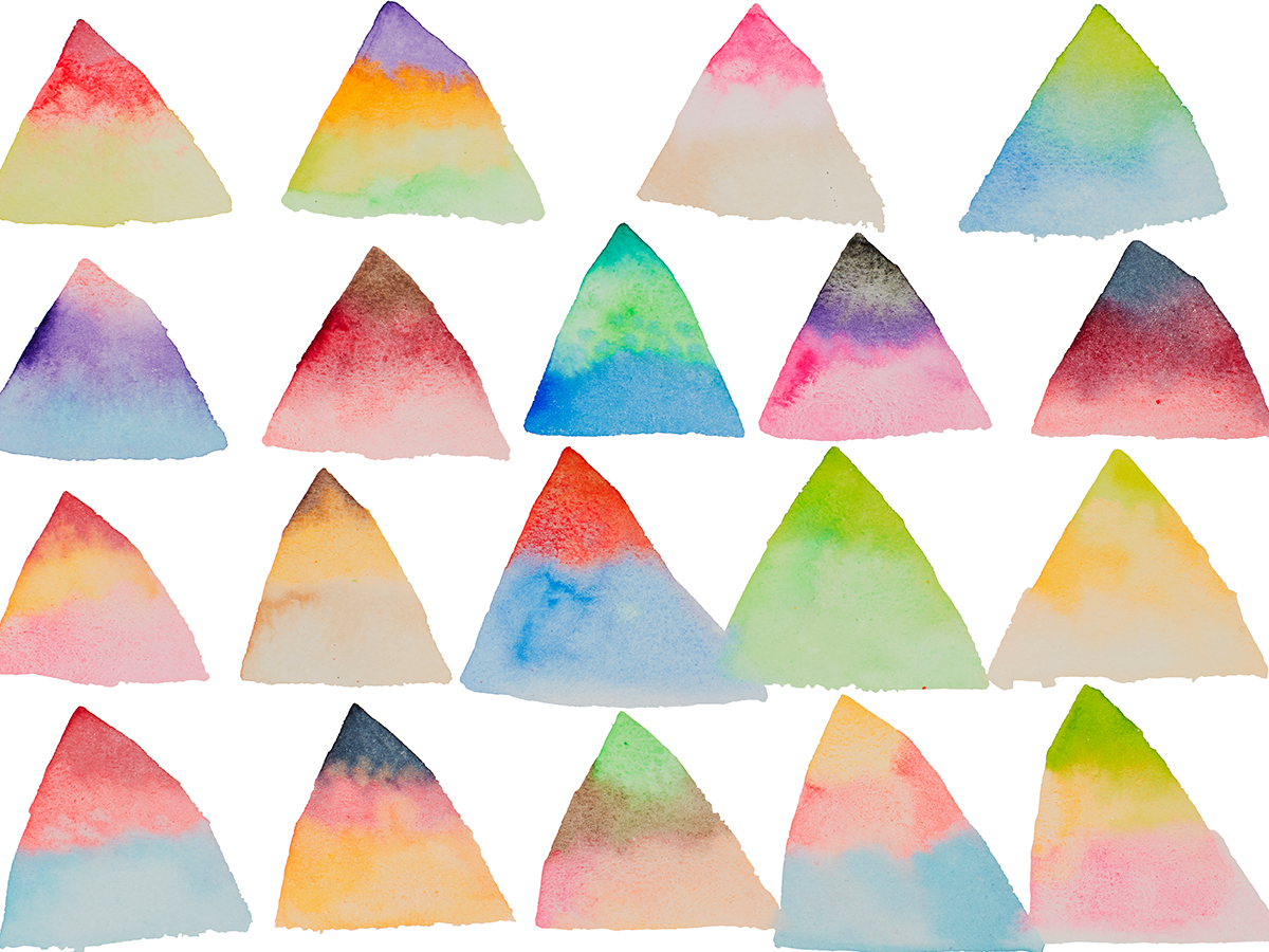 2015. Rainbow Mountain artwork. 