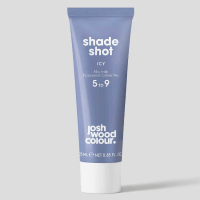 5.0 - dark brown + icy blonde