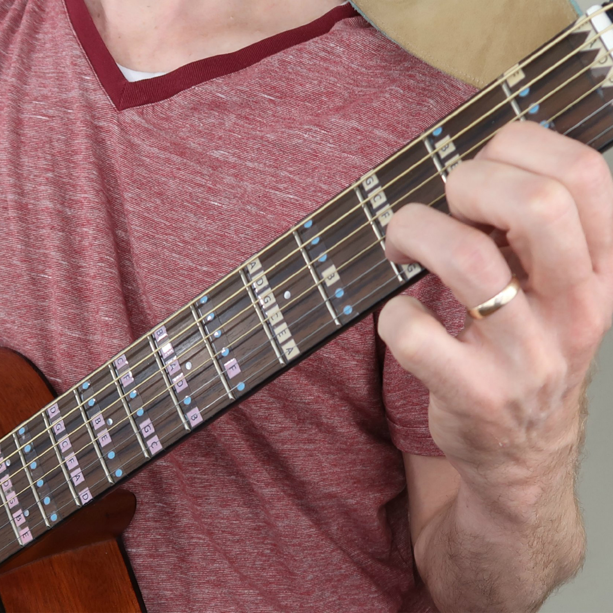 Fantastic Finger Guides Guitar in action