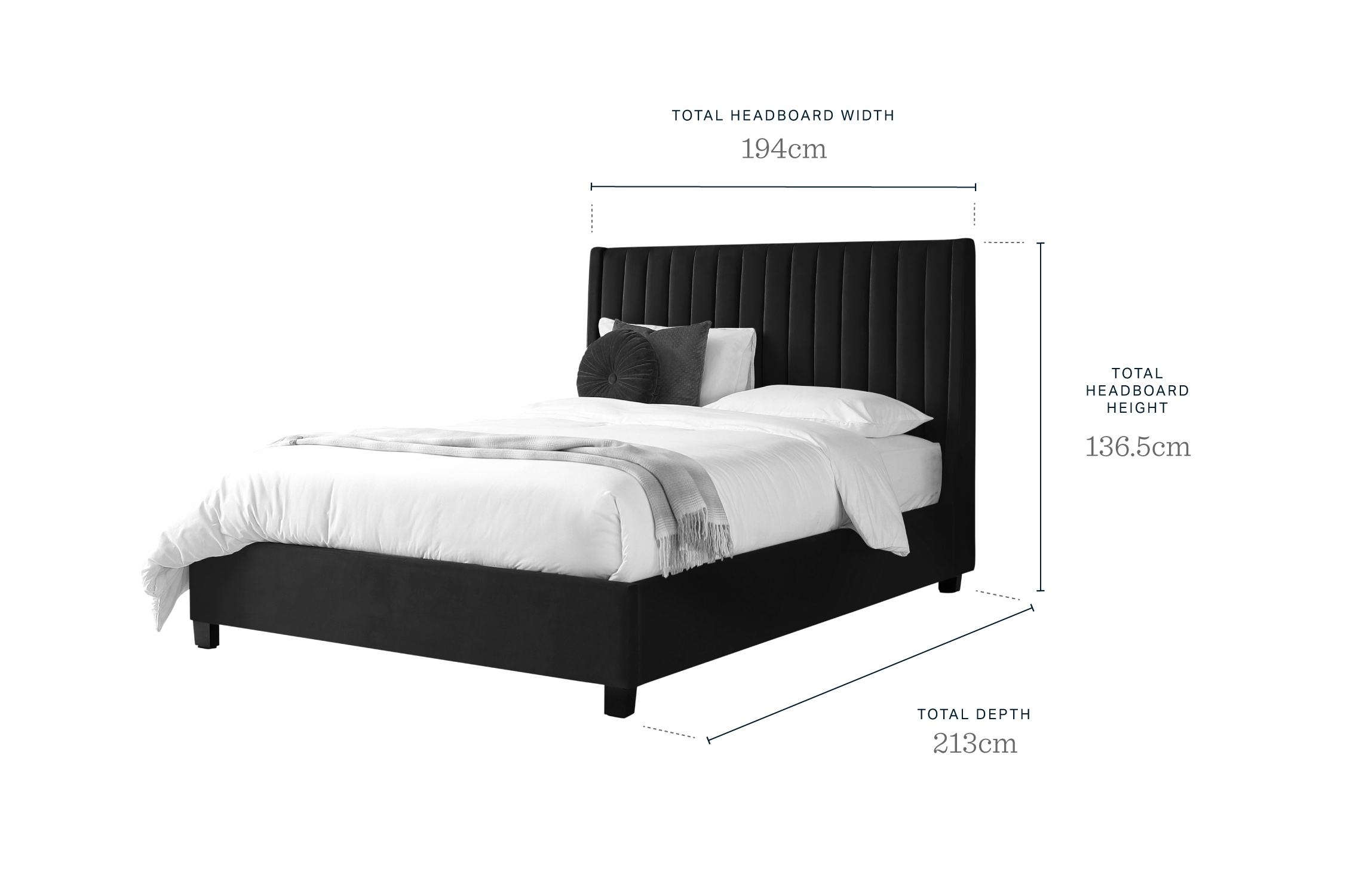 Amalfi Sage Green Velvet Super King Bed With Storage by