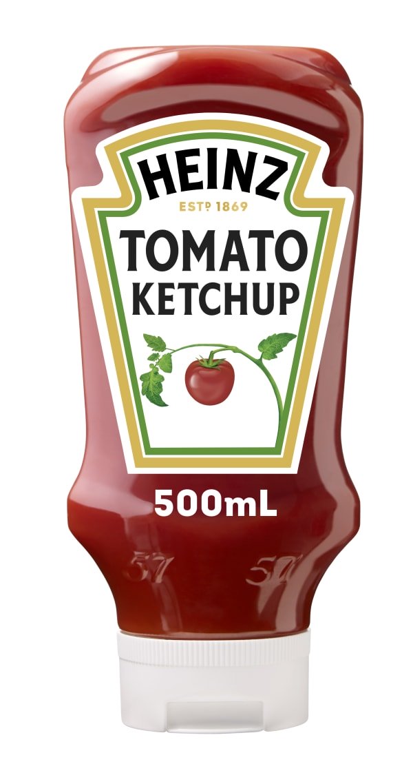 Photograph of 500mL Heinz® Tomato Ketchup product