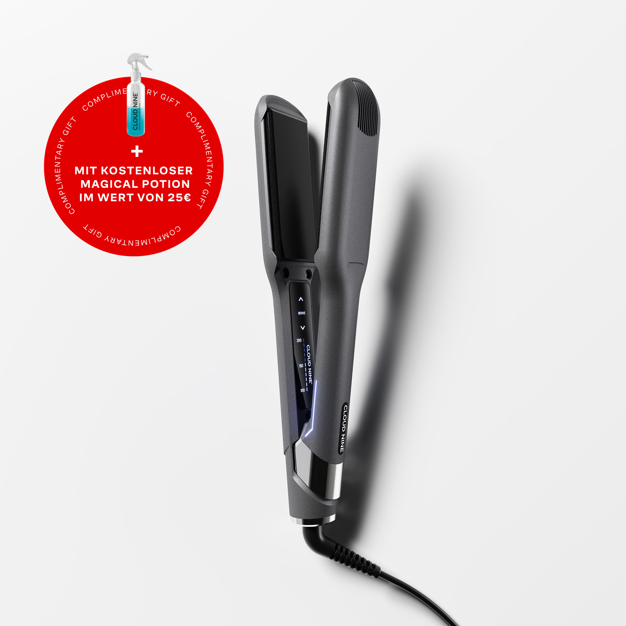NEUES Wide Iron Glätteisen