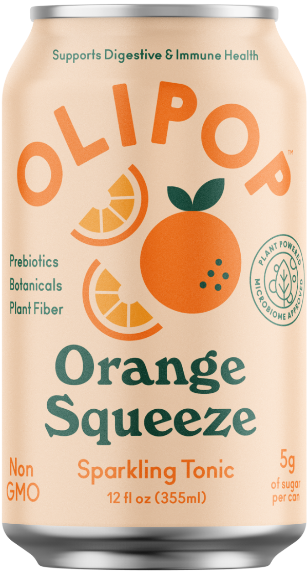 Olipop Soda Orange can