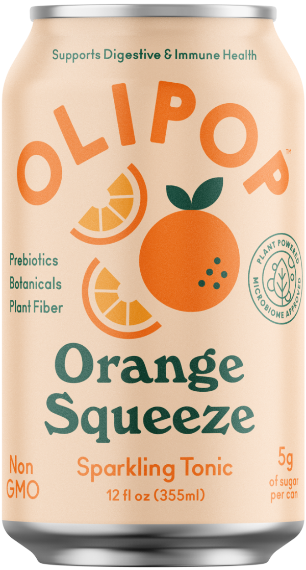 Olipop Orange Squeeze can