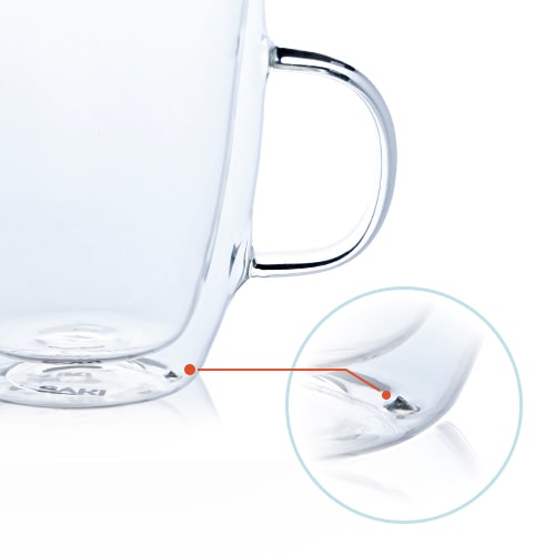 Breathing Double Wall Glass