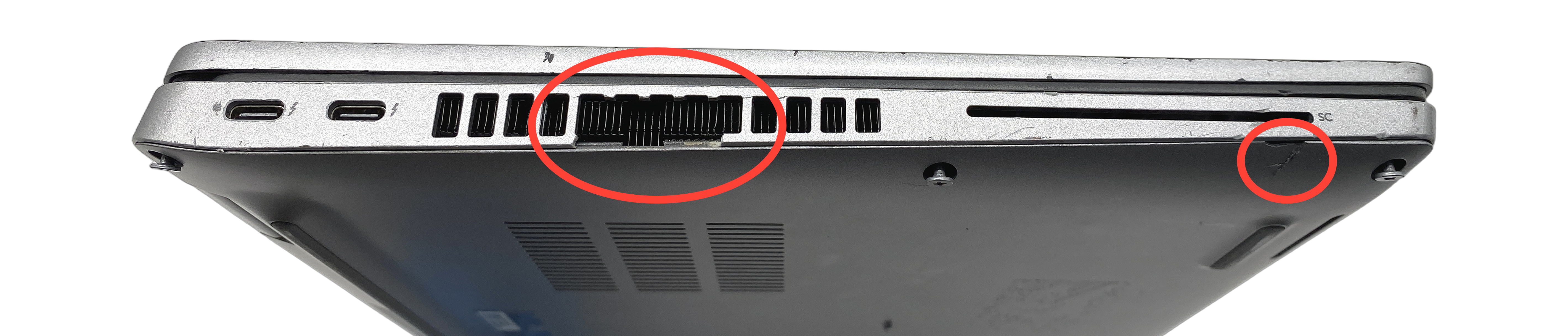 Device #2 - Chassis damage