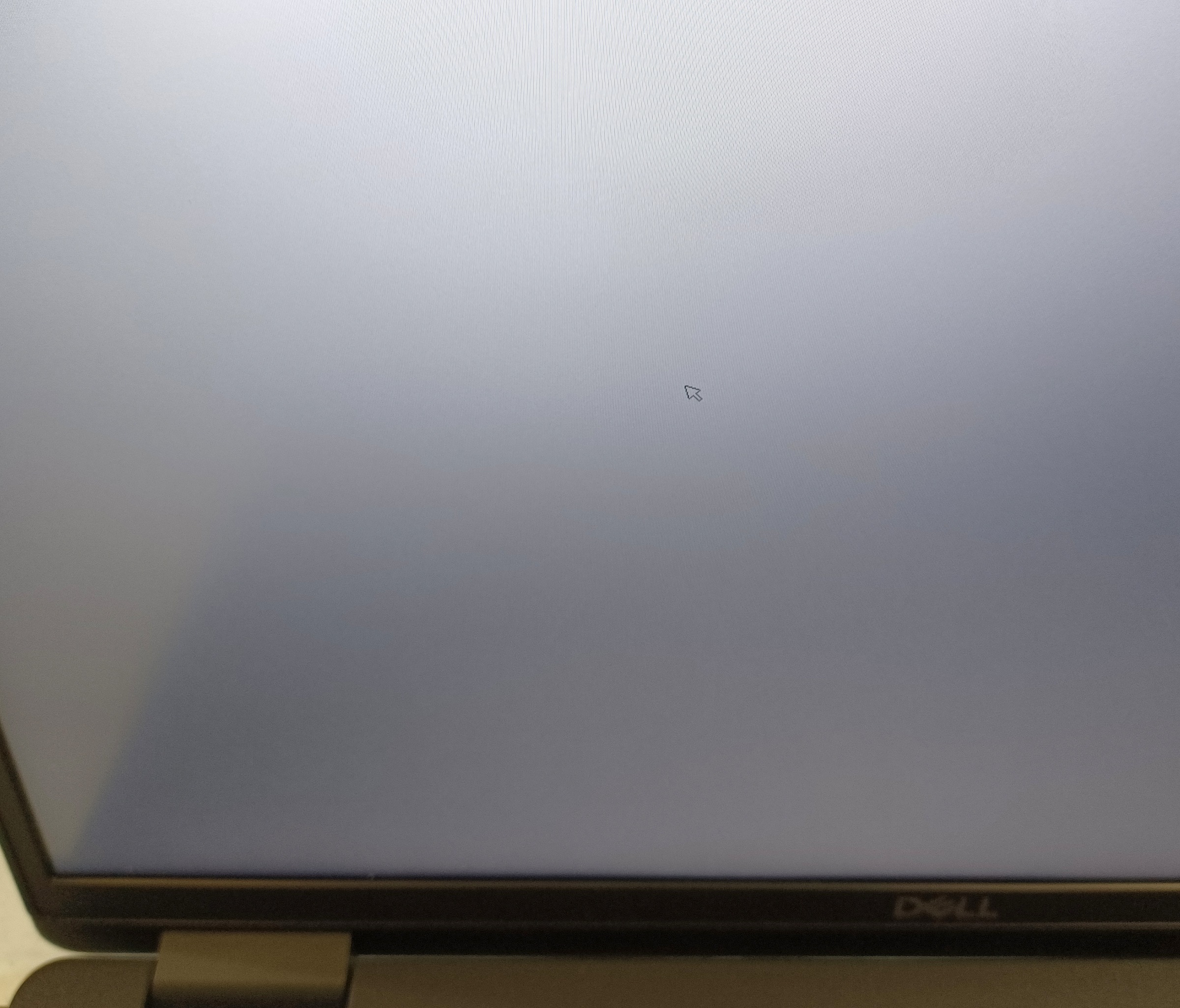 Device #2 - small colour mark on screen (not visible on white background)