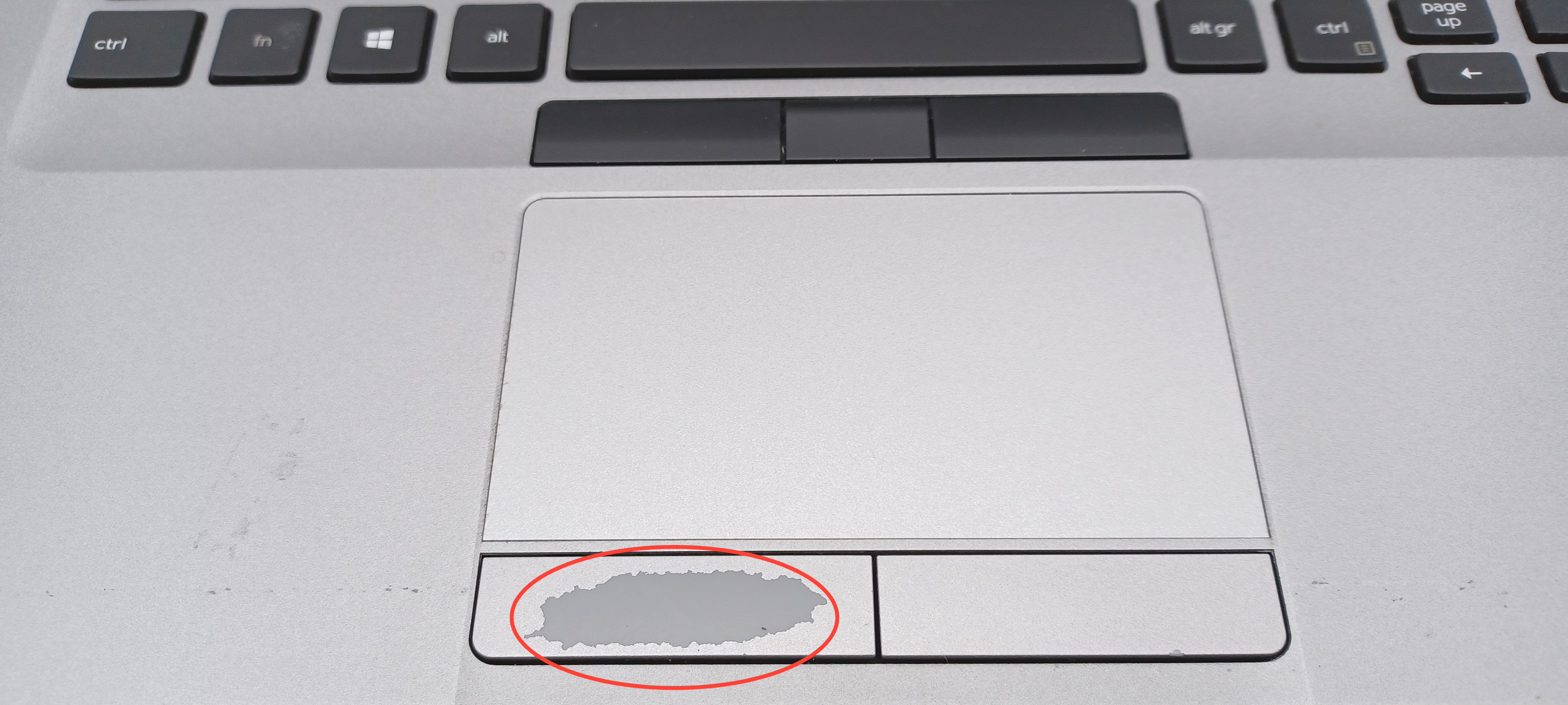 Device #1 -Worn Mousepad skin
