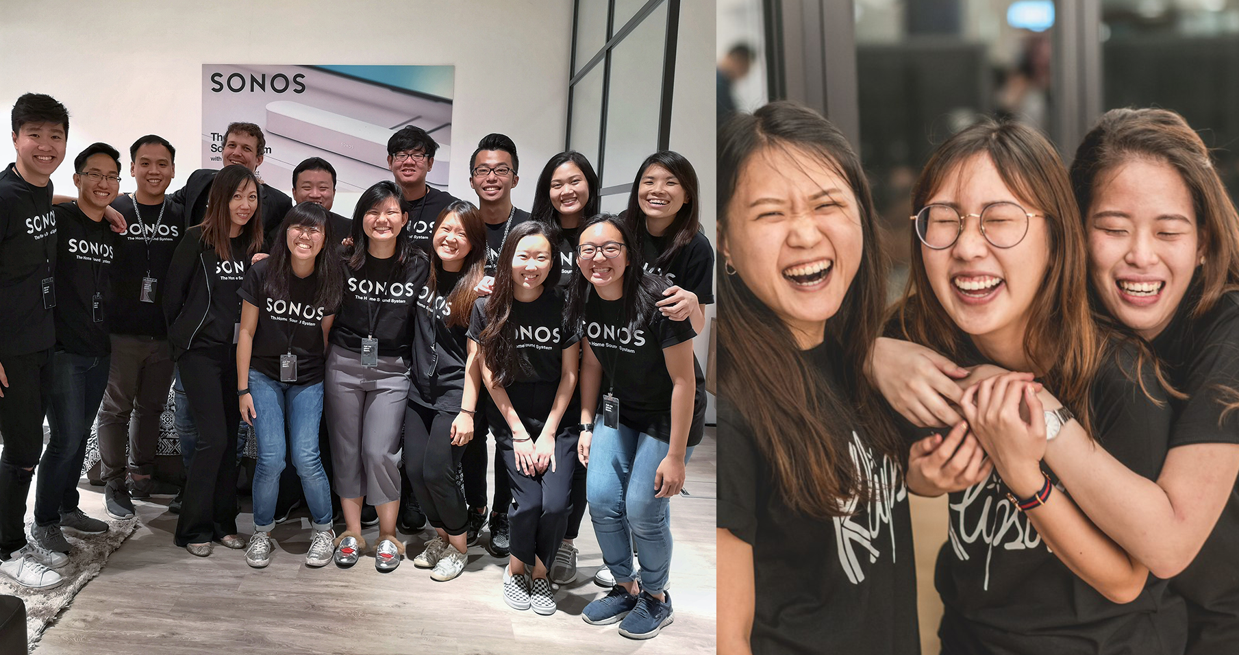 TC Acoustic's staff team and brand ambassadors