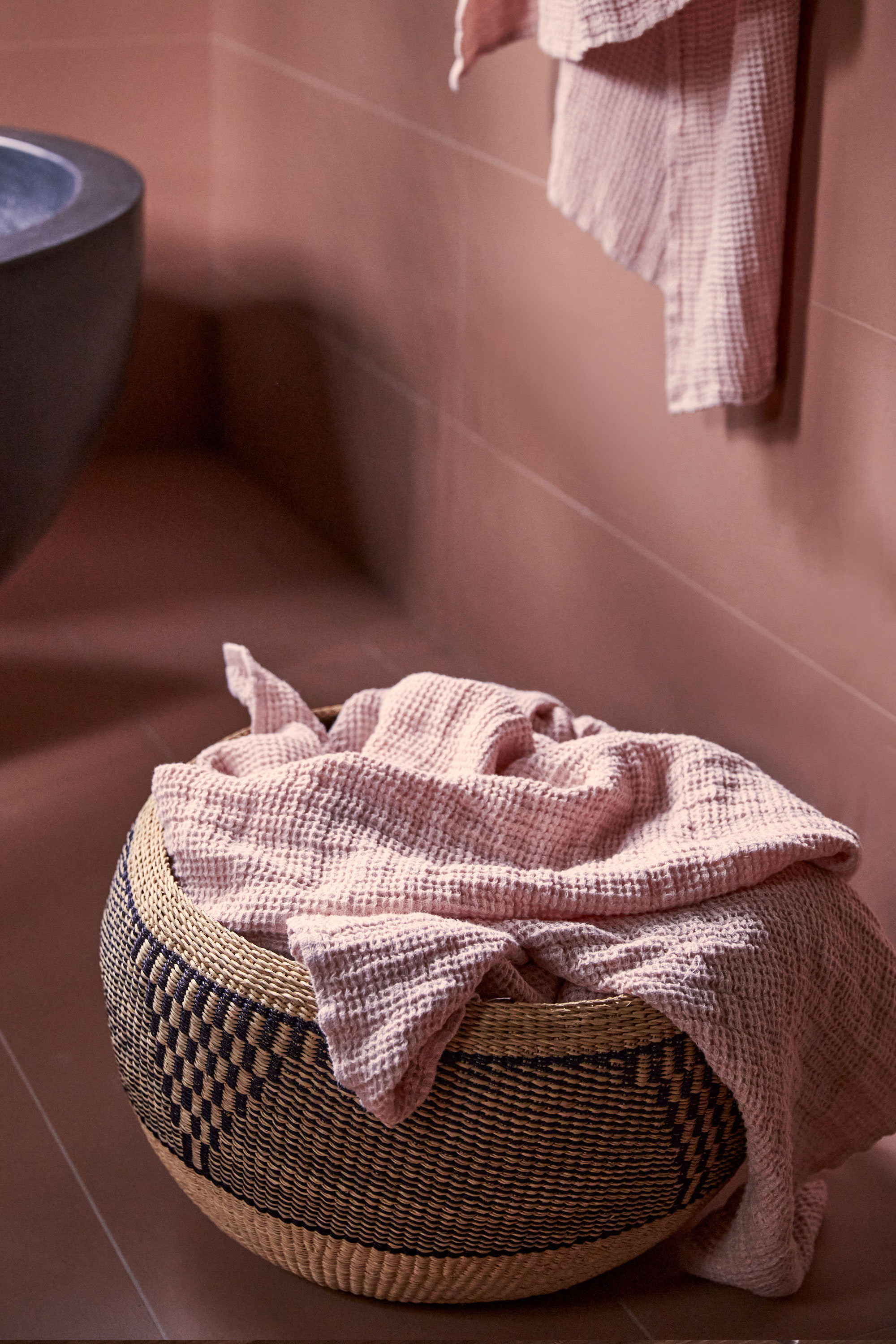 Juno Blush Bath Towel + Juno Blush Robe
