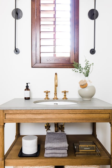 The LifestyledCo #MaverickDrProj Guest Bath