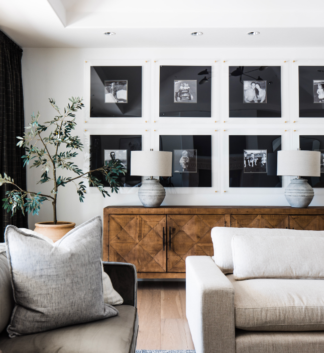 #MaverickDrProj Living Room and Gallery Wall