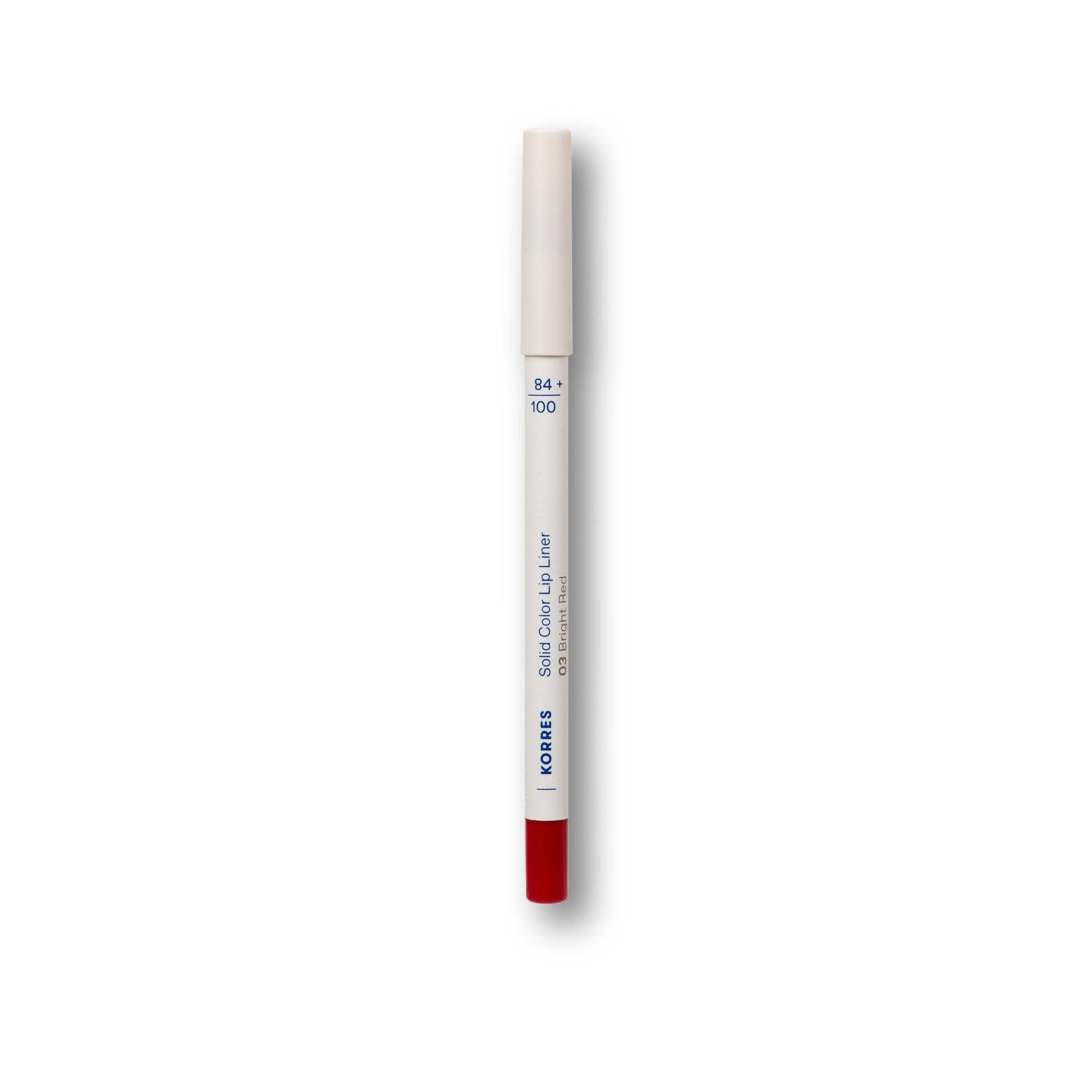 Solid Color Lip Liner Bright Red 03 Thumbnail 2