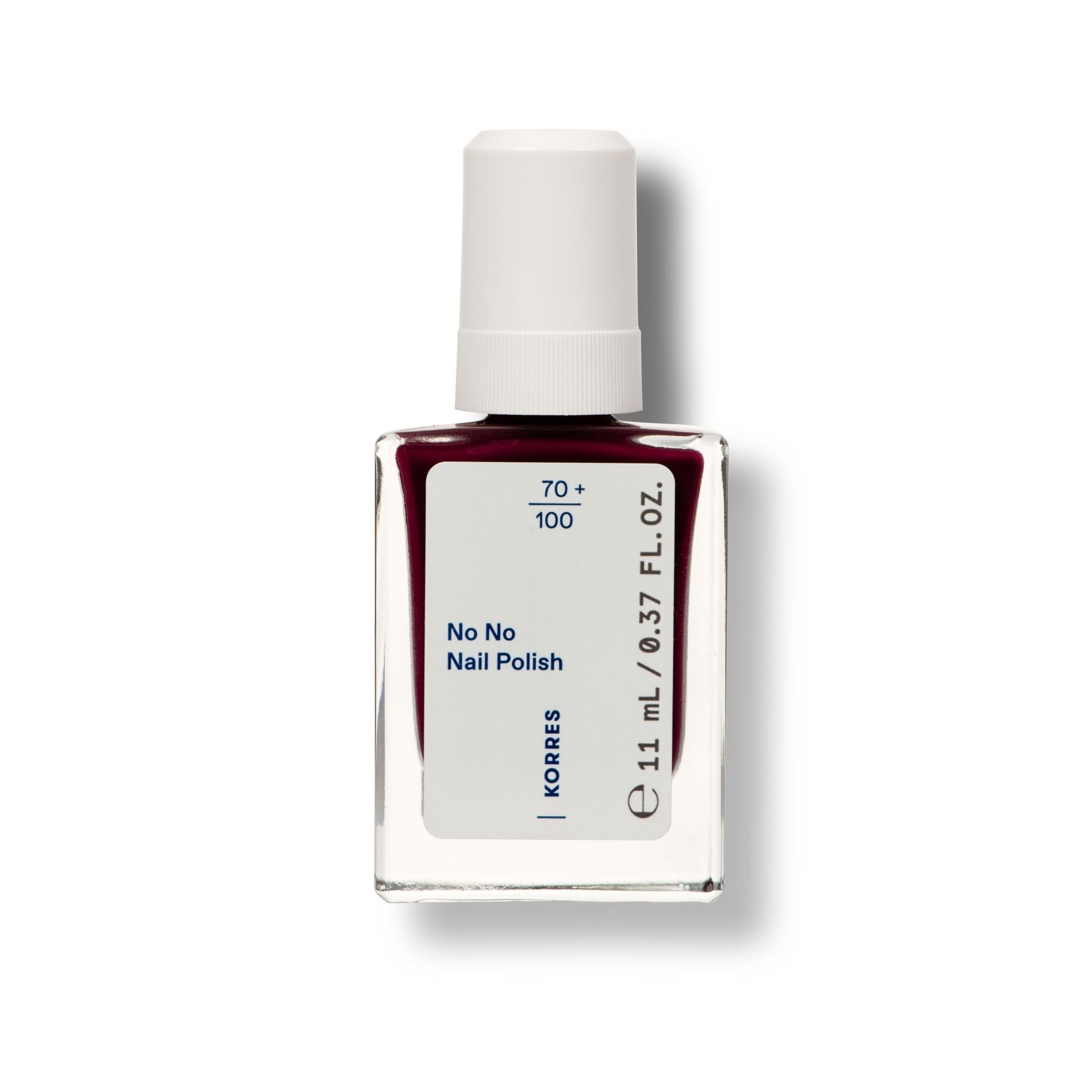 Korres NagellackNo No Nail Polish Burgundy Red 59 1
