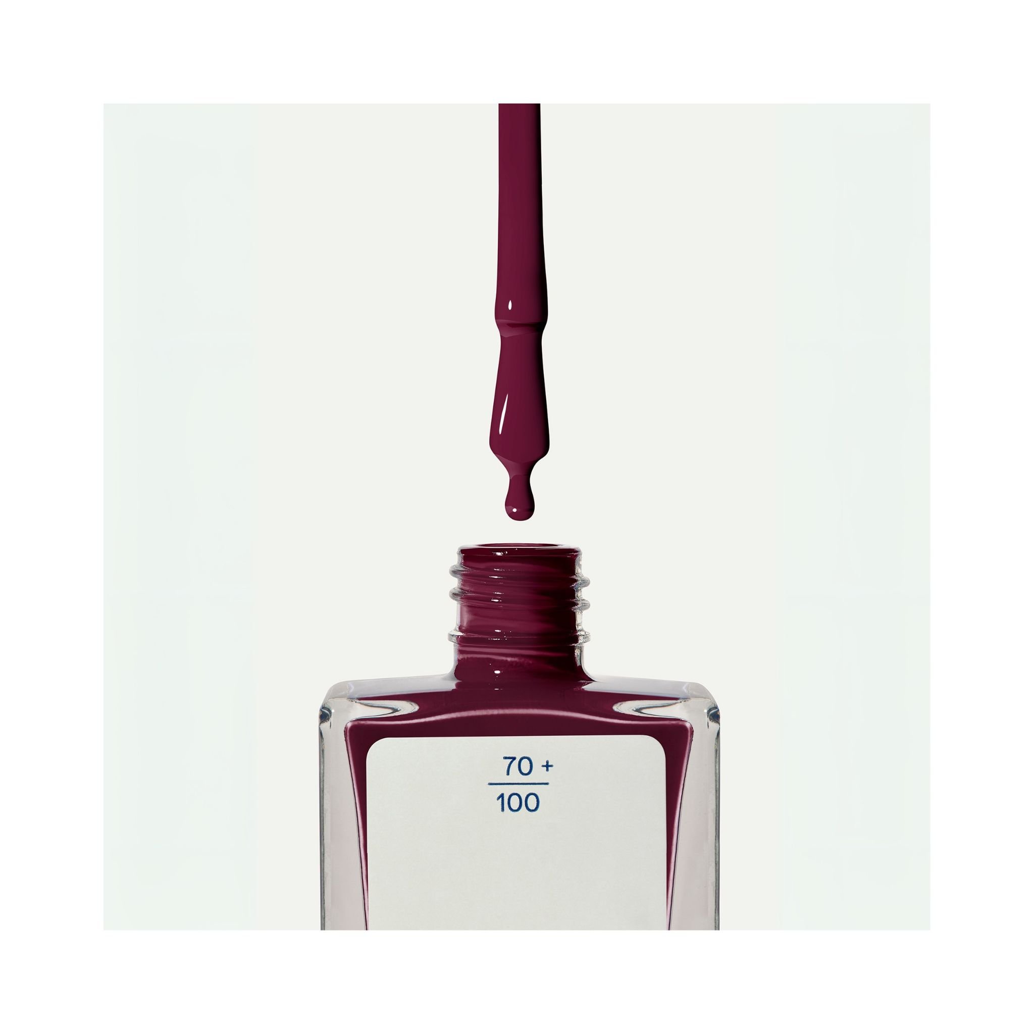 No No Nail Polish Burgundy Red 59 Thumbnail 2