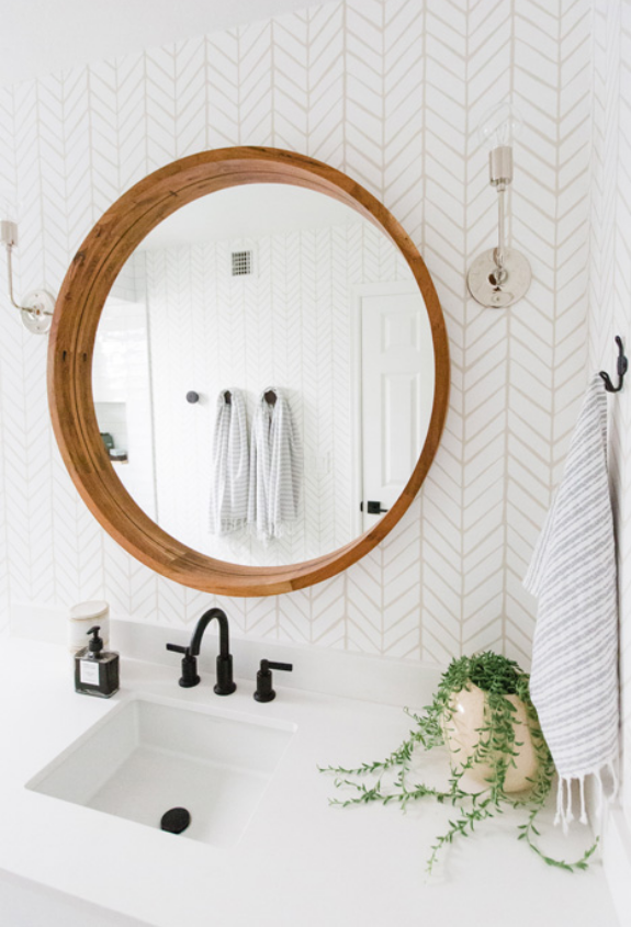 #VenturaLaneProj Bathroom Mirror and Sink