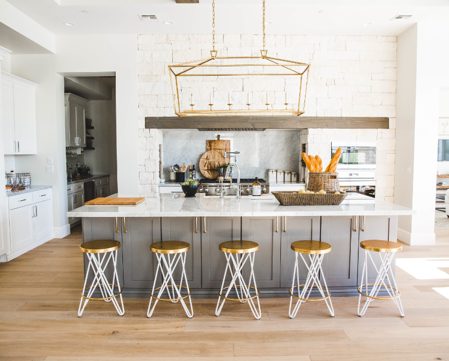 #ChartOakProj Kitchen island