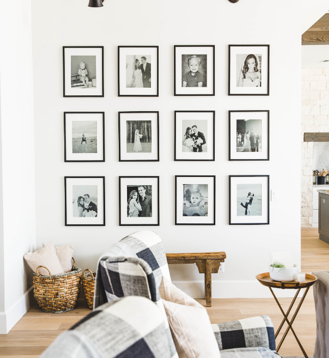 #ChartOakProj Gallery Wall