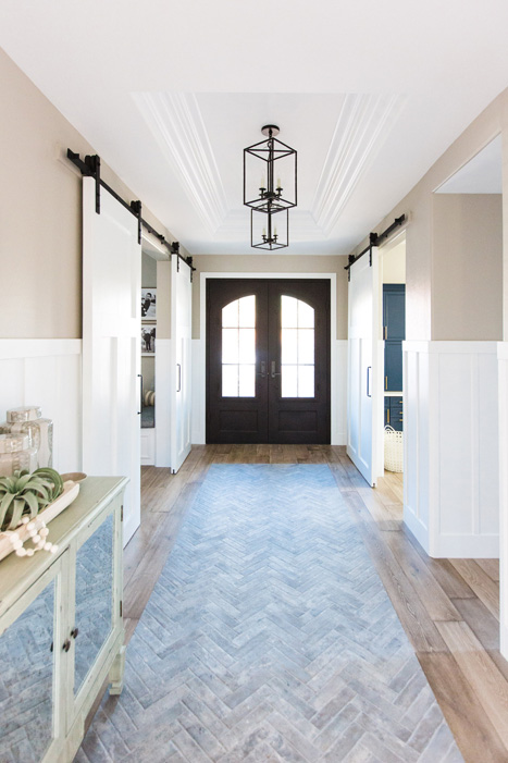 #ProjectThirdTimesACharm Entryway