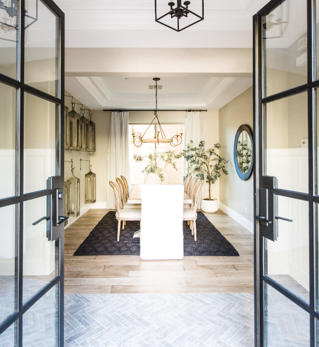 #ProjectThirdTimesACharm Dining Room Entry