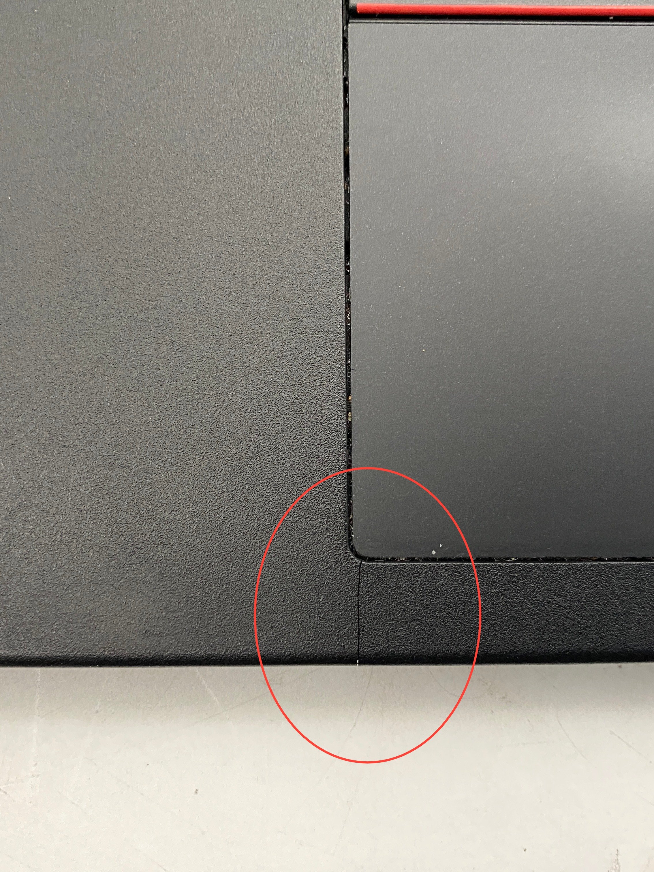 Device #4 - Crack in chassis