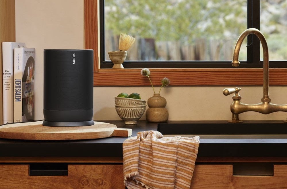 Sonos Move on Kitchen counter