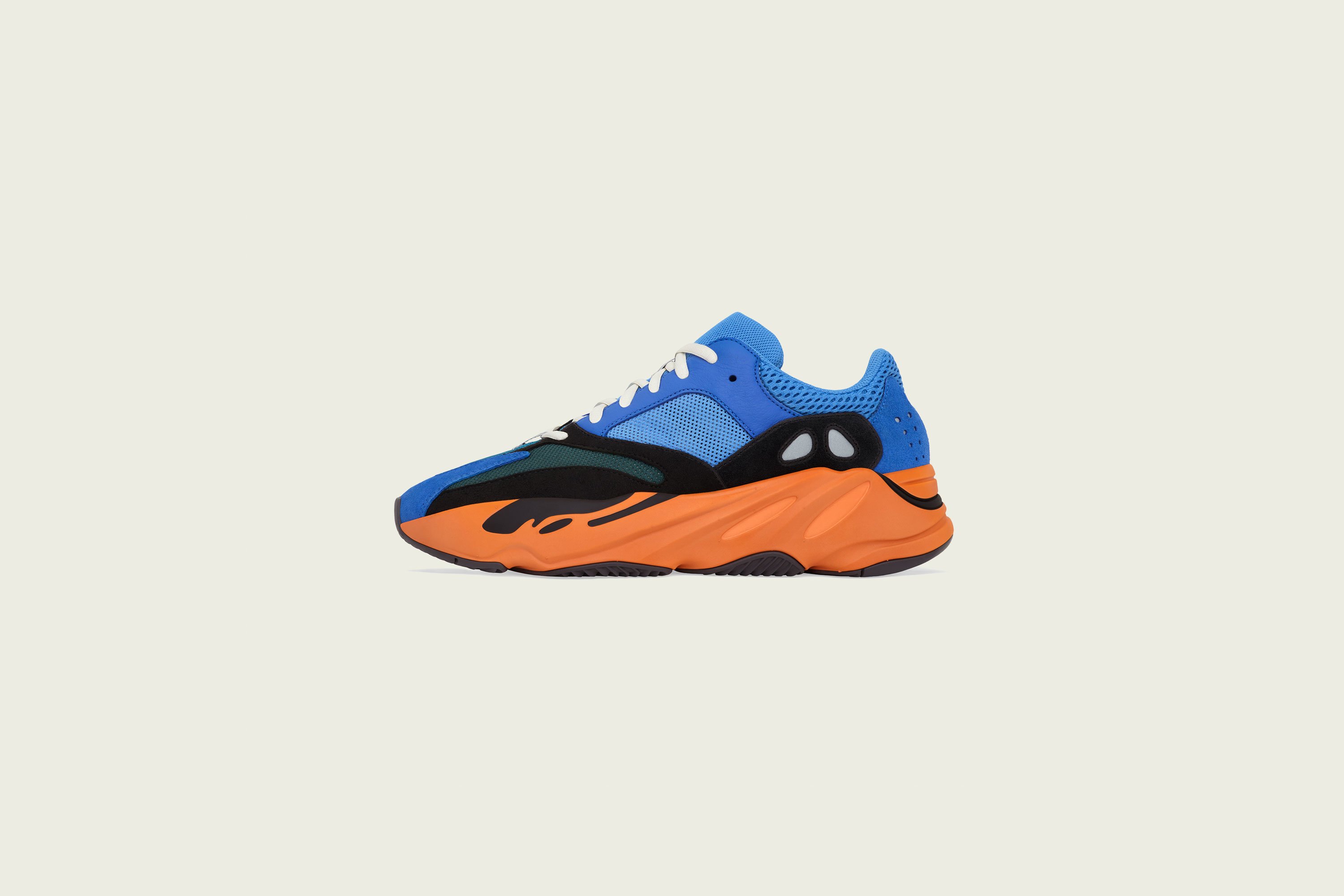 Up There Launches - adidas Originals Kanye West Yeezy Boost 700V1 Bright Blue