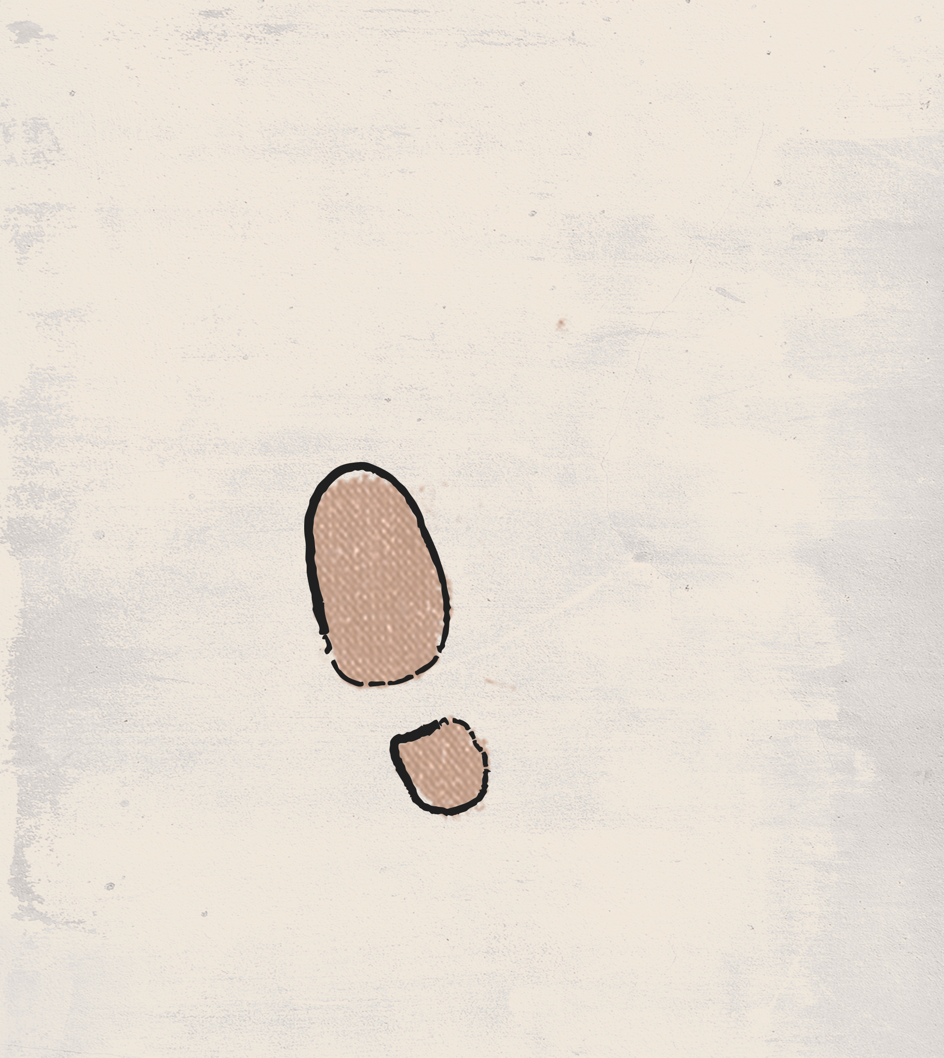 footsteps