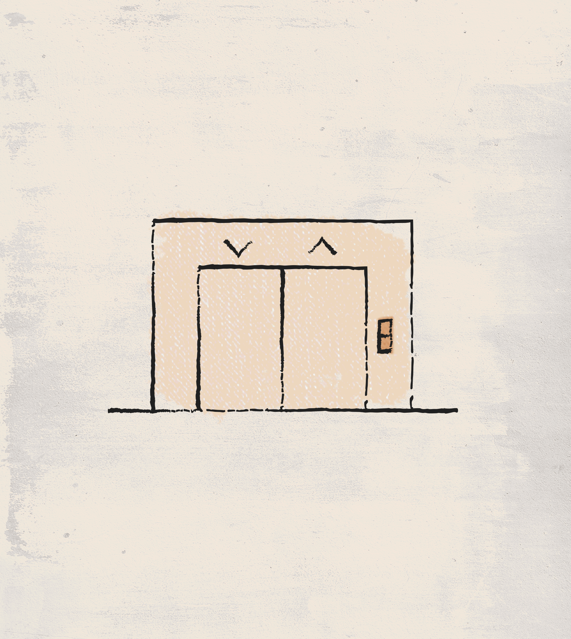 elevator doors opening and closing
