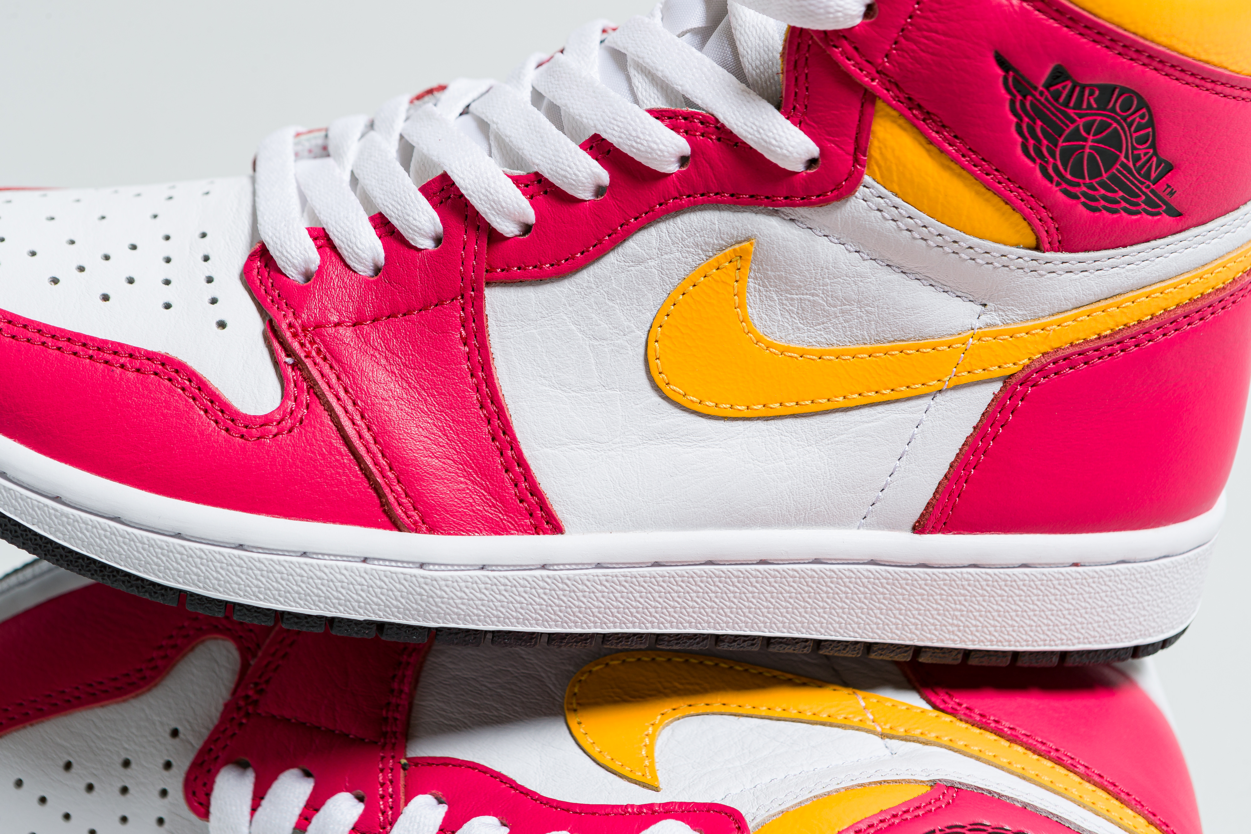 Up There Launches - Nike Air Jordan 1 'Light Fusion Red'