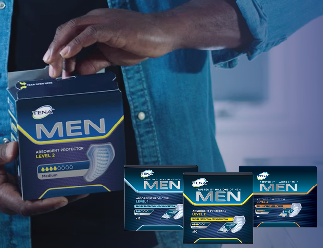 How to Wear TENA Incontinence Guards for Men | TENA
