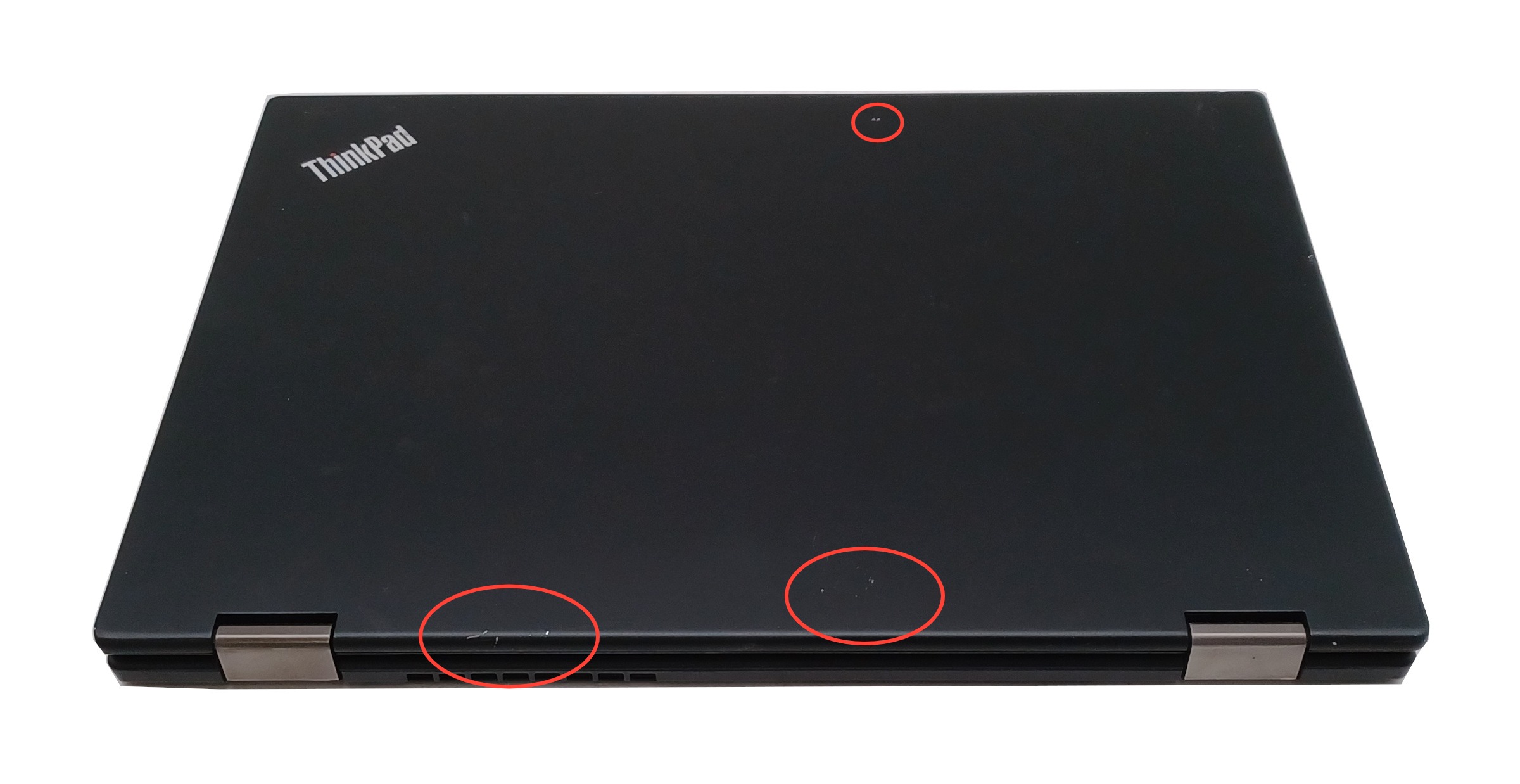 Device #1 - minor scratches on the case