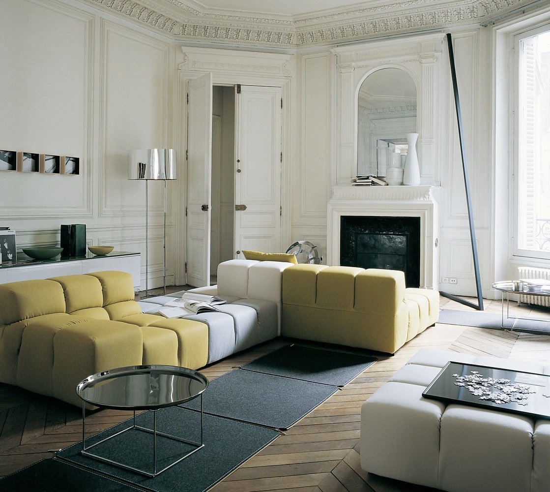 The Tufty-Time sofa system designed by Patricia Urquiola. Photos c/o B&B Italia. 