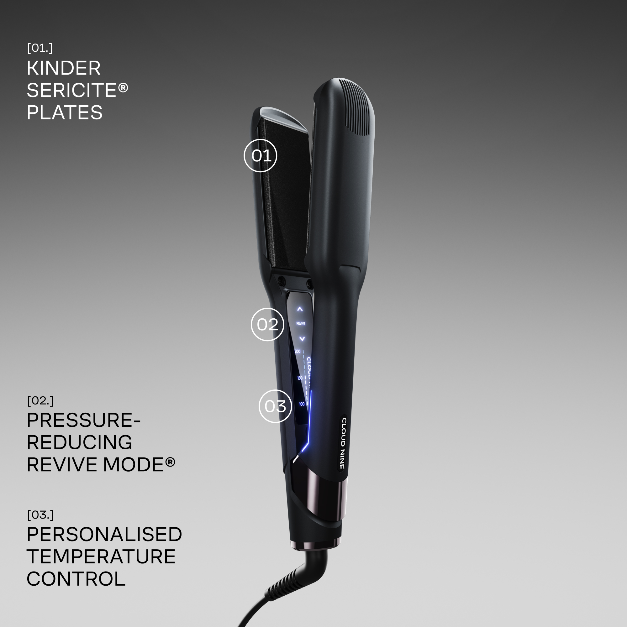 Nuova Wide Iron Piastra