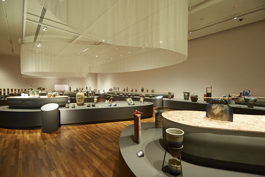 Superfat was commissioned to design the Iskandar Jalil: Kembara Tanah Liat exhibition that showed the practice of ceramic art in Southeast Asia at the National Gallery Singapore. Photo c/o Superfat Designs. 
