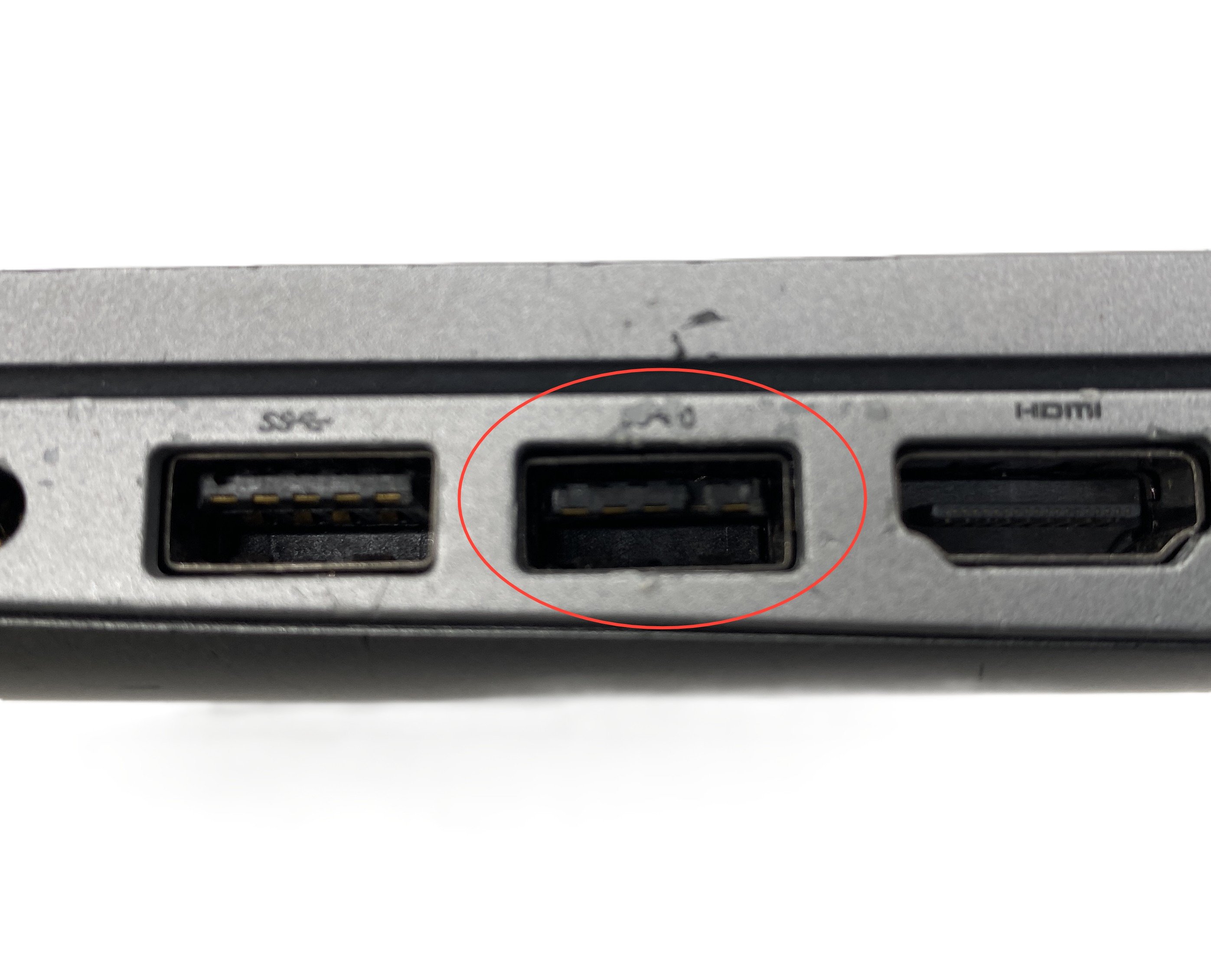 Device #2 - Damaged USB Port