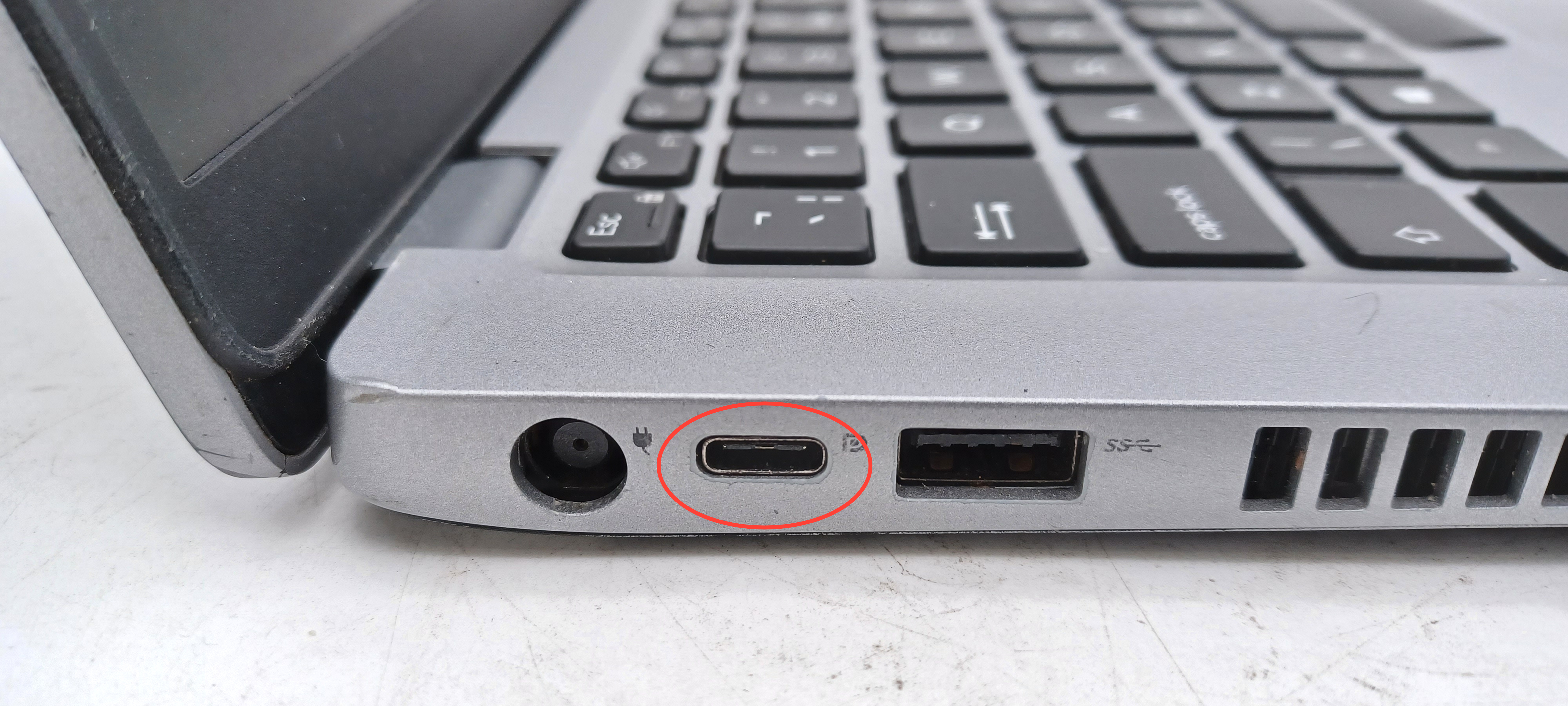 Device #2 - Damaged USB-C Port