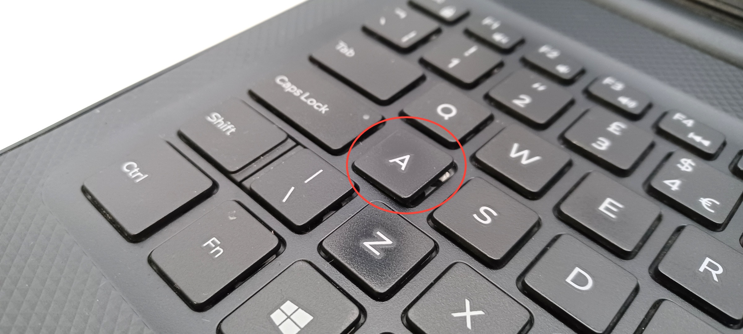 Device #2 - A key is slightly loose but still functions