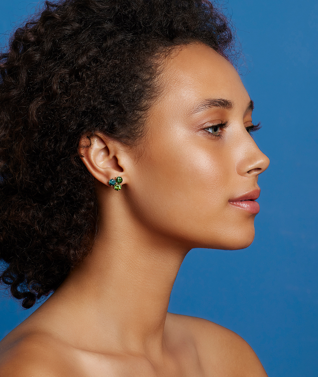                 One of our newest additions to the Gemmy Gem family, these studs frame your face in jewels.SHOP GEMMY GEM TRIO STUDS            