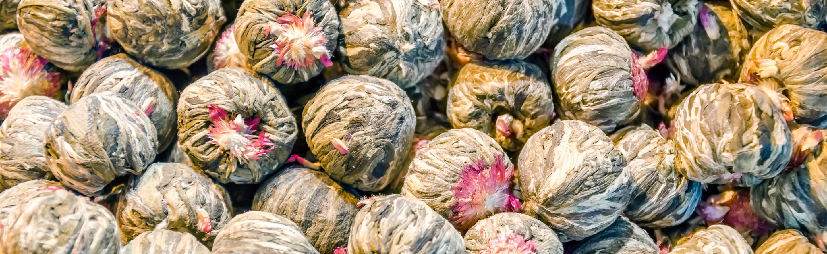 Jasmine tea balls