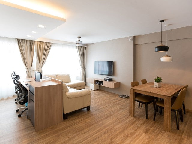 Example Wireless Home Theatre HDB Living Room
