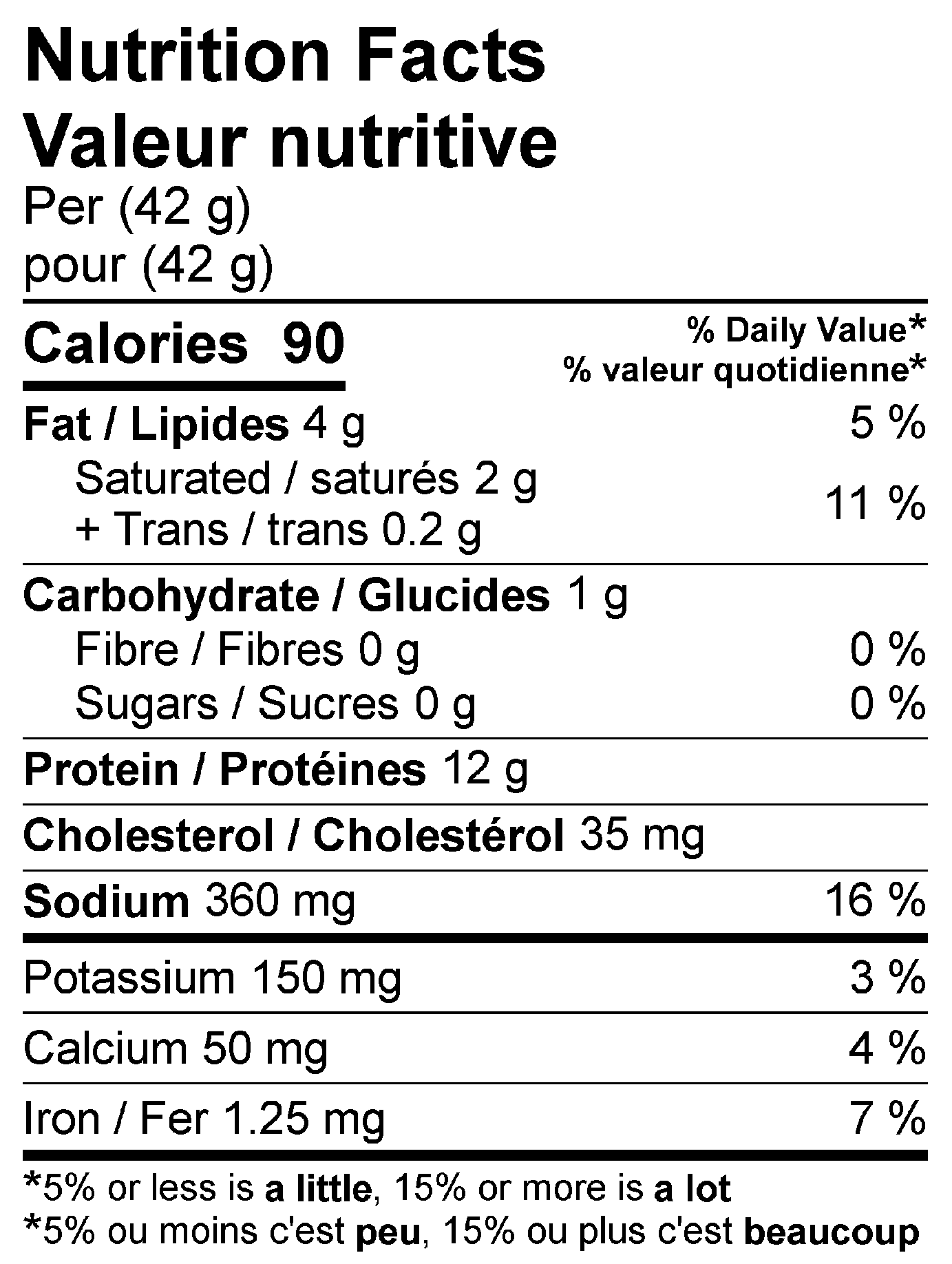 Nutrition Facts