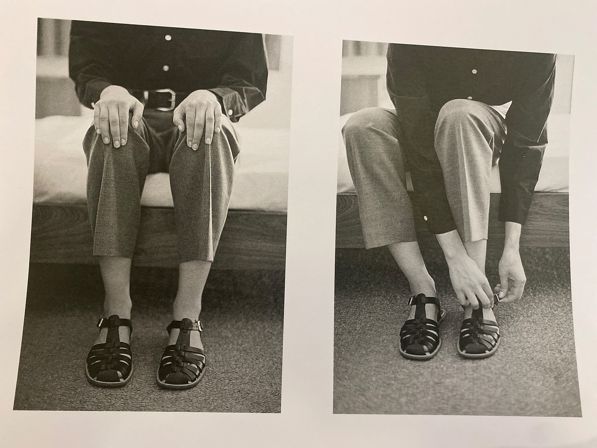 Black sandals