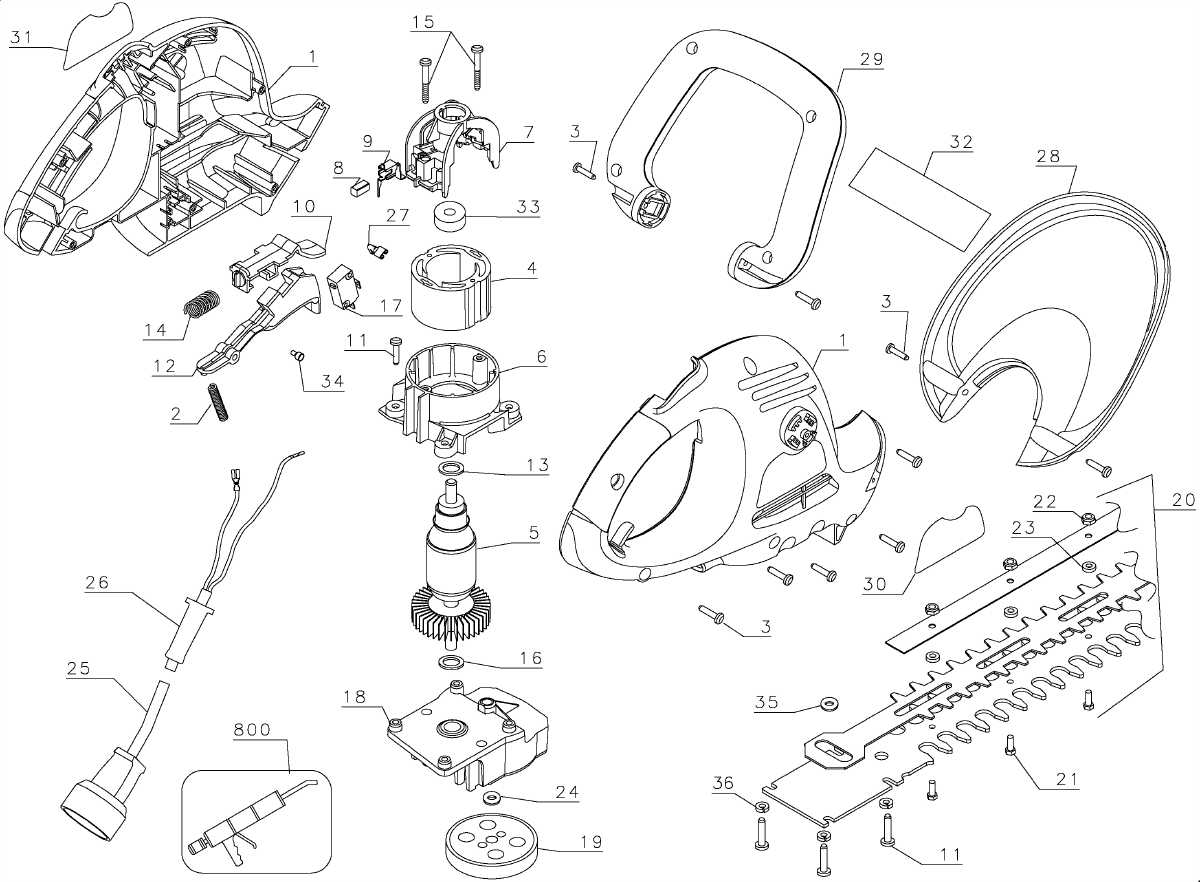 Black And Decker Cordless Hedge Trimmer Parts | Reviewmotors.co