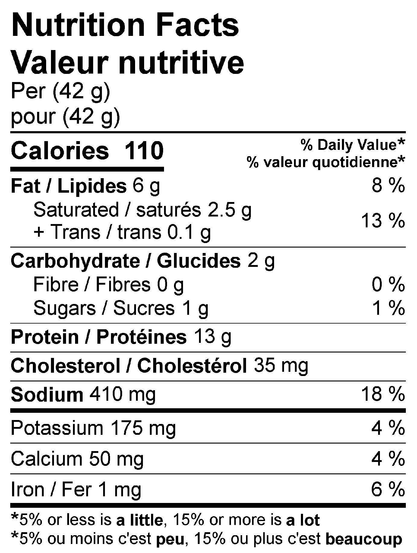 Nutrition Facts