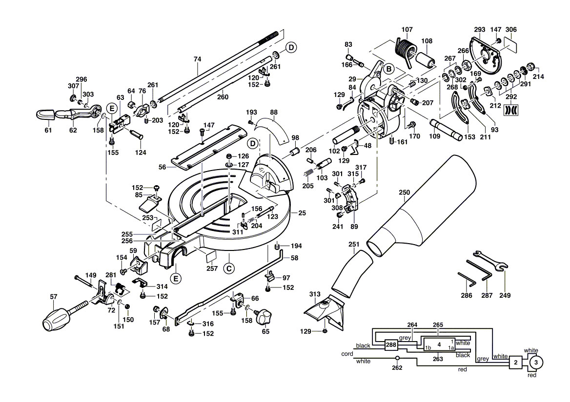 Kobalt Replacement Parts Miter Saw Diagram Reviewmotors.co